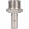 Вставка переходная ROMMER НПр-НР 18 мм x 1" из нержавеющей стали, RSS-1024-000181