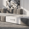 Рамка на 4 поста Werkel Slab (белый матовый) W0042961