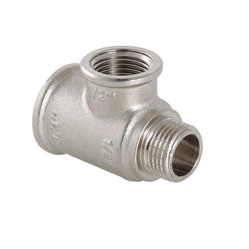 Тройник переходной с наружной резьбой VALTEC 3/4" x 1/2" x 1/2", VTr.134.RN.050404