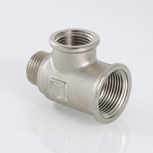 Тройник переходной с наружной резьбой VALTEC 3/4" x 1/2" x 1/2", VTr.134.RN.050404