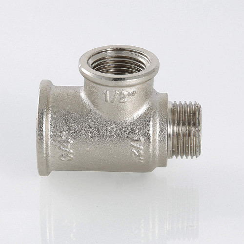 Тройник переходной с наружной резьбой VALTEC 3/4" x 1/2" x 1/2", VTr.134.RN.050404