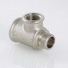 Тройник переходной с наружной резьбой VALTEC 3/4" x 1/2" x 1/2", VTr.134.RN.050404
