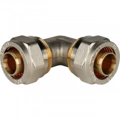 Угольник 90° 26х26 для металлопластиковых труб, винтовой STOUT SFS-0003-002626