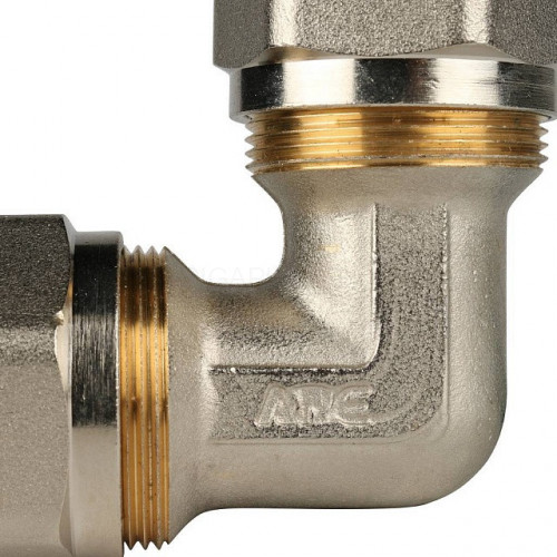 Угольник 90° 26х26 для металлопластиковых труб, винтовой STOUT SFS-0003-002626