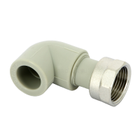 Угольник с накидной гайкой PP-R 90° 20х3/4" FV-Plast AA227020034