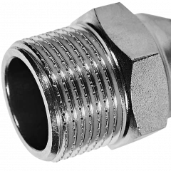 Переходник ROMMER НР 15 мм x 3/4" из нержавеющей стали, RSS-0021-001534