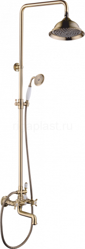 Душевая система GANZER GZ15161-D, бронза