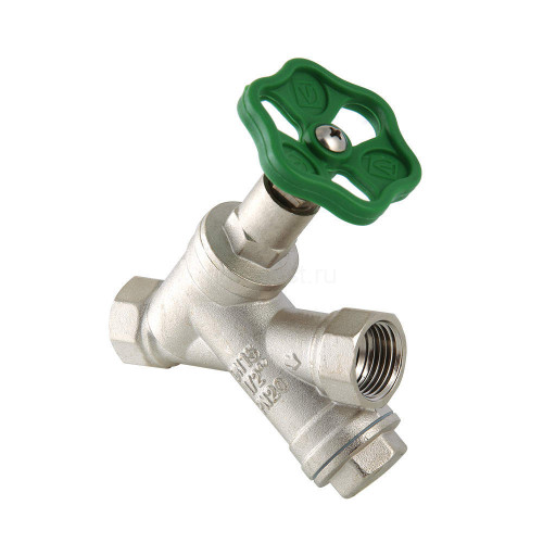 Клапан прямоточный VALTEC с косым фильтром 3/4" ВР/ВР (VT.053.N.05)