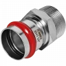 Переходник ROMMER НР 35 мм x 1 1/4" из нержавеющей стали, RSS-0021-035114