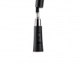 Смеситель для кухни Claro Black Matt с выдвижной лейкой KAISER 22144-9