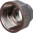 Муфта переходная ВВ 1 1/4" х 1/2", никелированная Millennium XMFF3212