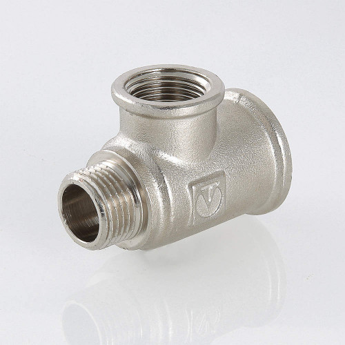 Тройник переходной с наружной резьбой VALTEC 3/4" x 3/4" x 1/2", VTr.134.RN.050504