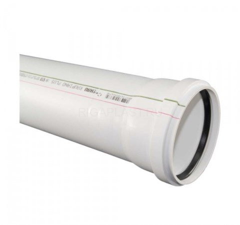 Труба канализационная Raupiano Plus 40/250 мм REHAU