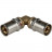 Угольник 90° 16х16 для металлопластиковых труб, прессовой STOUT SFP-0009-001616