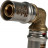 Угольник 90° 16х16 для металлопластиковых труб, прессовой STOUT SFP-0009-001616