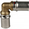 Угольник 90° 16х16 для металлопластиковых труб, прессовой STOUT SFP-0009-001616