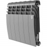 Радиатор биметаллический Royal Thermo BiLiner Silver Satin 350 6 секций, боковое подключение