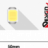 Лента светодиодная LUX, 2835, 60 LED/м, 7,2 Вт/м, 12В, IP33, Нейтральный белый (4000K)