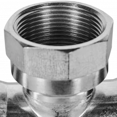 Тройник-переходник ROMMER ВР 42 мм x 1 1/4" из нержавеющей стали, RSS-0015-042114
