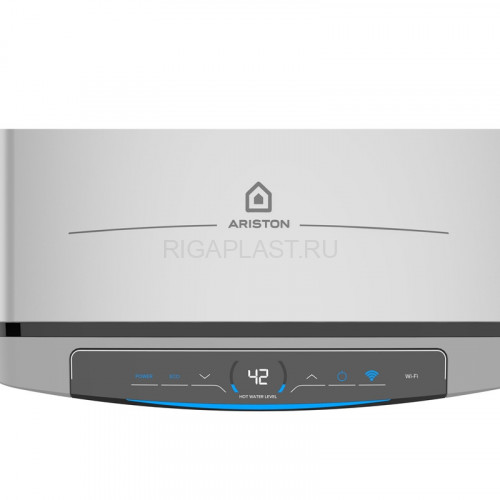 Водонагреватель электрический накопительный 100 л плоский нерж VELIS LUX INOX PW ABSE WIFI 100 Ariston