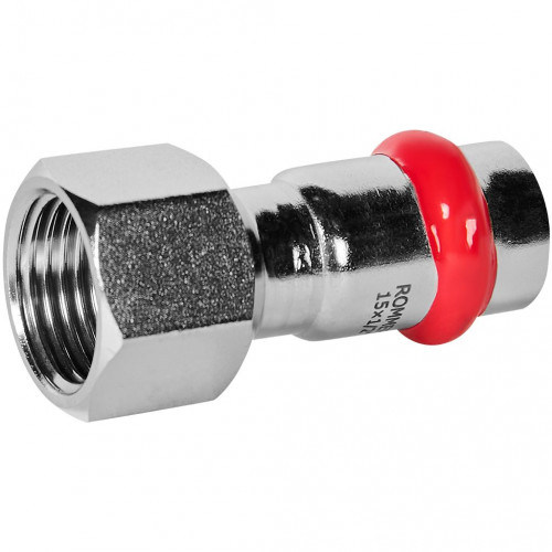 Переходник ROMMER ВПр-ВР 15 мм x 1/2" из нержавеющей стали, RSS-1022-001512