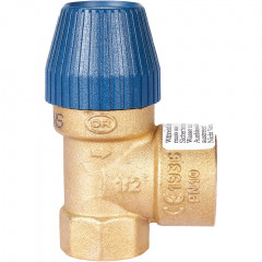 Клапан предохранительный для систем водоснабжения 10 бар 1/2"x3/4" (477.199) STOUT