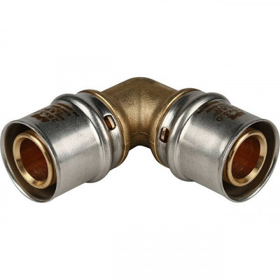 Угольник 90° 26х26 для металлопластиковых труб, прессовой STOUT SFP-0009-002626