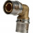 Угольник 90° 26х26 для металлопластиковых труб, прессовой STOUT SFP-0009-002626