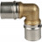 Угольник 90° 26х26 для металлопластиковых труб, прессовой STOUT SFP-0009-002626