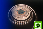 Лента светодиодная LUX, 2835, 60 LED/м, 7,2 Вт/м, 12В, IP33, Теплый белый (3000K)