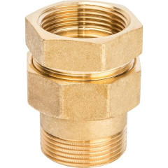 Разъемное соединение STOUT 1 1/4" "американка" ВН, уплотнение под гайкой по плоскости, SFT-0044-000114