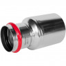 Муфта переходная ВПр-НПр 108х76,1 из стали нержавеющей, прессовой ROMMER RSS-1020-010876