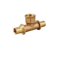 Тройник аксиальный внутренний 20×3/4″Fx20 латунный Ver-pro VRP20420TF