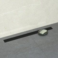 Душевой лоток BETTOSERB Frameless 650 мм, черный матовый, 13701320