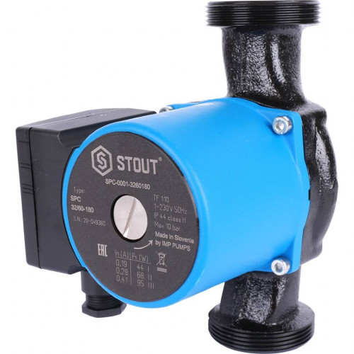 Насос циркуляционный 32/60-180 STOUT SPC-0010