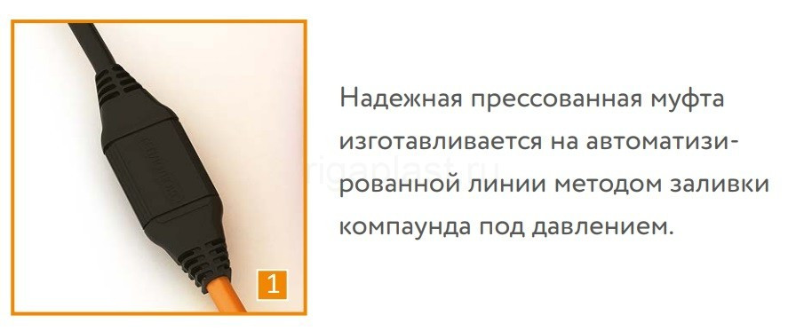 Кабель нагревательный двухжильный Tropix ТЛБЭ 26 м/520 Вт Теплолюкс