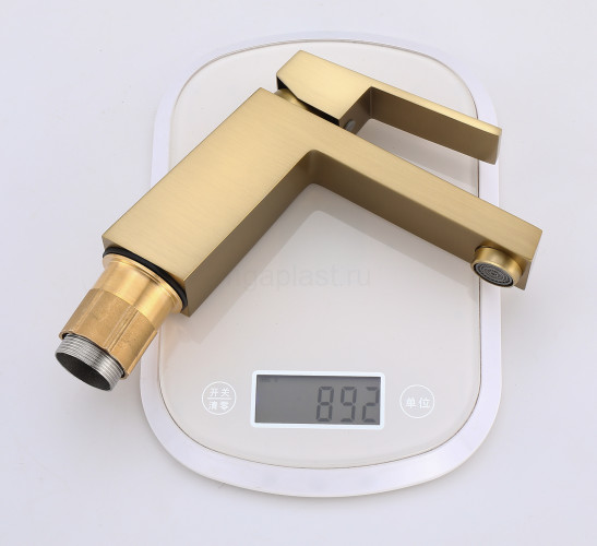 Смеситель для раковины HansenPRO HL10095-D, матовое золото