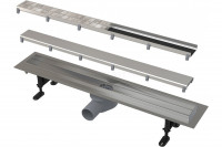 Душевой лоток AlcaPlast Double APZ13 85 см хром, в пол около стены