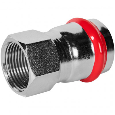 Переходник ROMMER ВПр-ВР 28 мм x 3/4" из нержавеющей стали, RSS-1022-002834