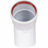 Отвод D 80 угол 45° M/F (мама/папа) ROMMER
