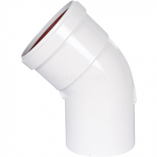 Отвод D 80 угол 45° M/F (мама/папа) ROMMER