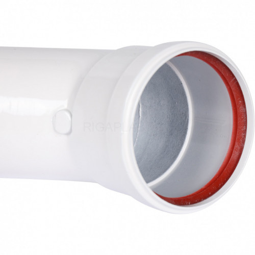 Отвод D 80 угол 45° M/F (мама/папа) ROMMER