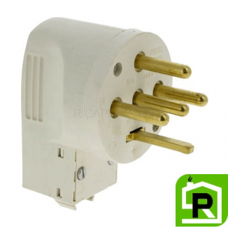 Силовая вилка Legrand 32A 3К+Н+З (ввод кабеля снизу) 55807
