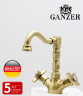Смеситель для раковины GANZER GZ15113-D, бронза