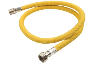 Подводка для газа металлическая в оплётке 1/2" г/ш, 3 м Millennium