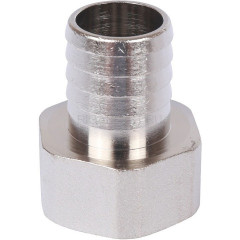 Штуцер STOUT ВР 1"×25 мм, никелированный, SFT-0066-000125
