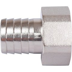Штуцер STOUT ВР 1"×25 мм, никелированный, SFT-0066-000125