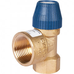 Клапан предохранительный для систем водоснабжения 10 бар 3/4"x1" (477.299) STOUT