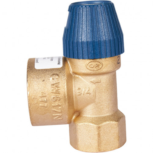Клапан предохранительный для систем водоснабжения 10 бар 3/4"x1" (477.299) STOUT