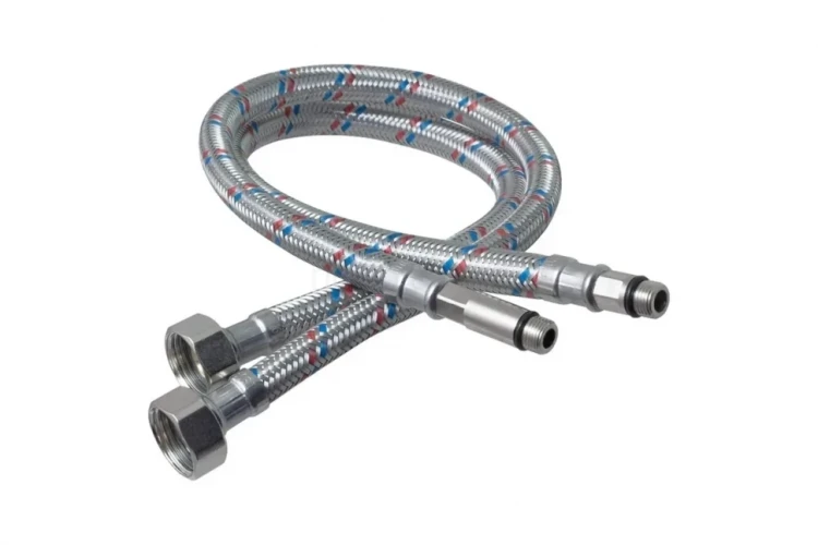 Подводка гибкая для смесителя М10 х 1/2" 40 см (пара) Millennium